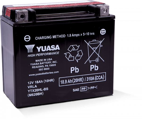 YTX20HL-BS יואסה מצבר